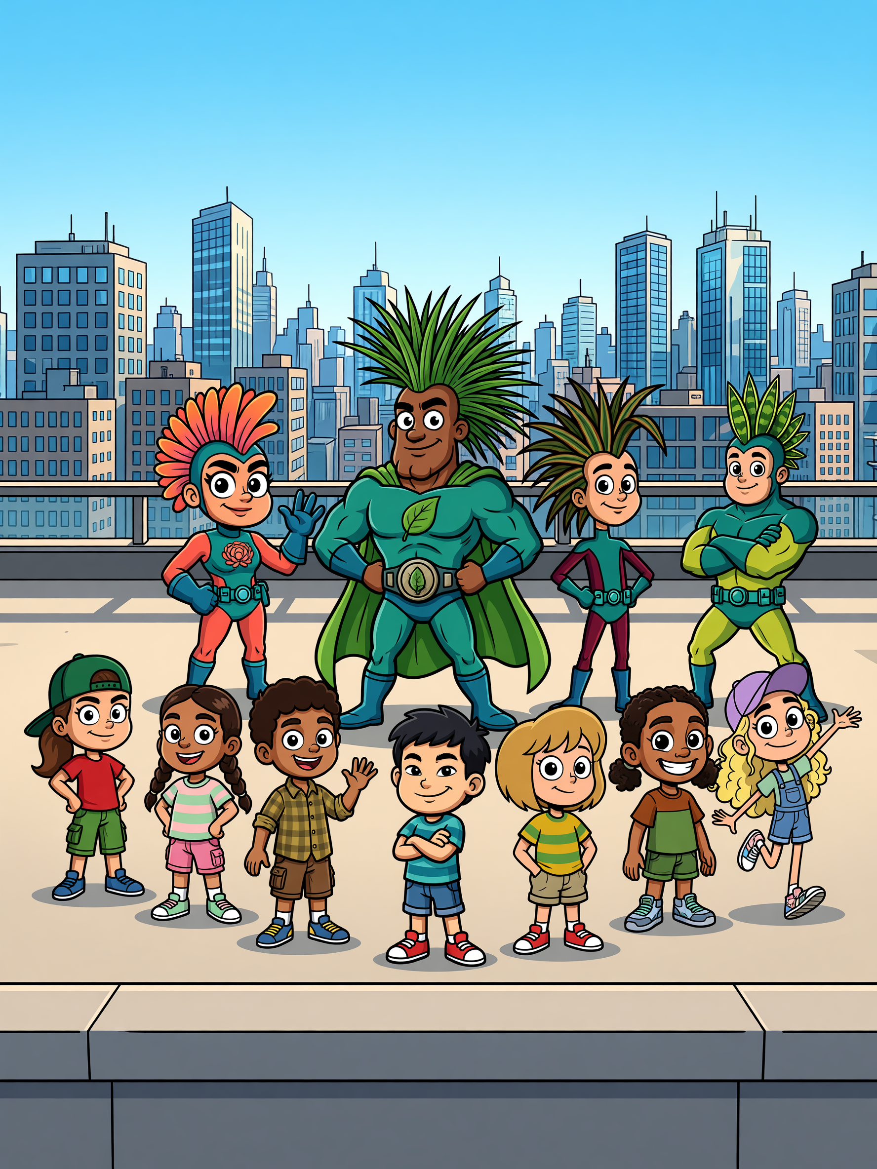 Plantpowerman and the Gas Gang Attack — book cover